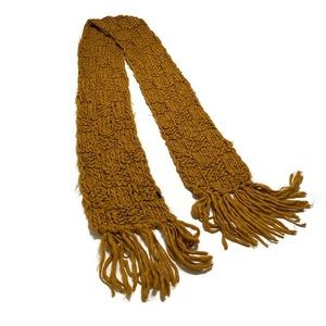 Forever 21 Mustard Scarf